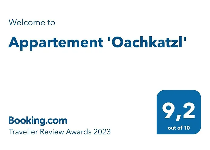 Appartement \'Oachkatzl\'